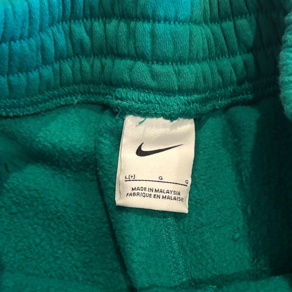 Nike Kids Green Joggers with Fun Graphics extended size L+ - Picture 4 of 5